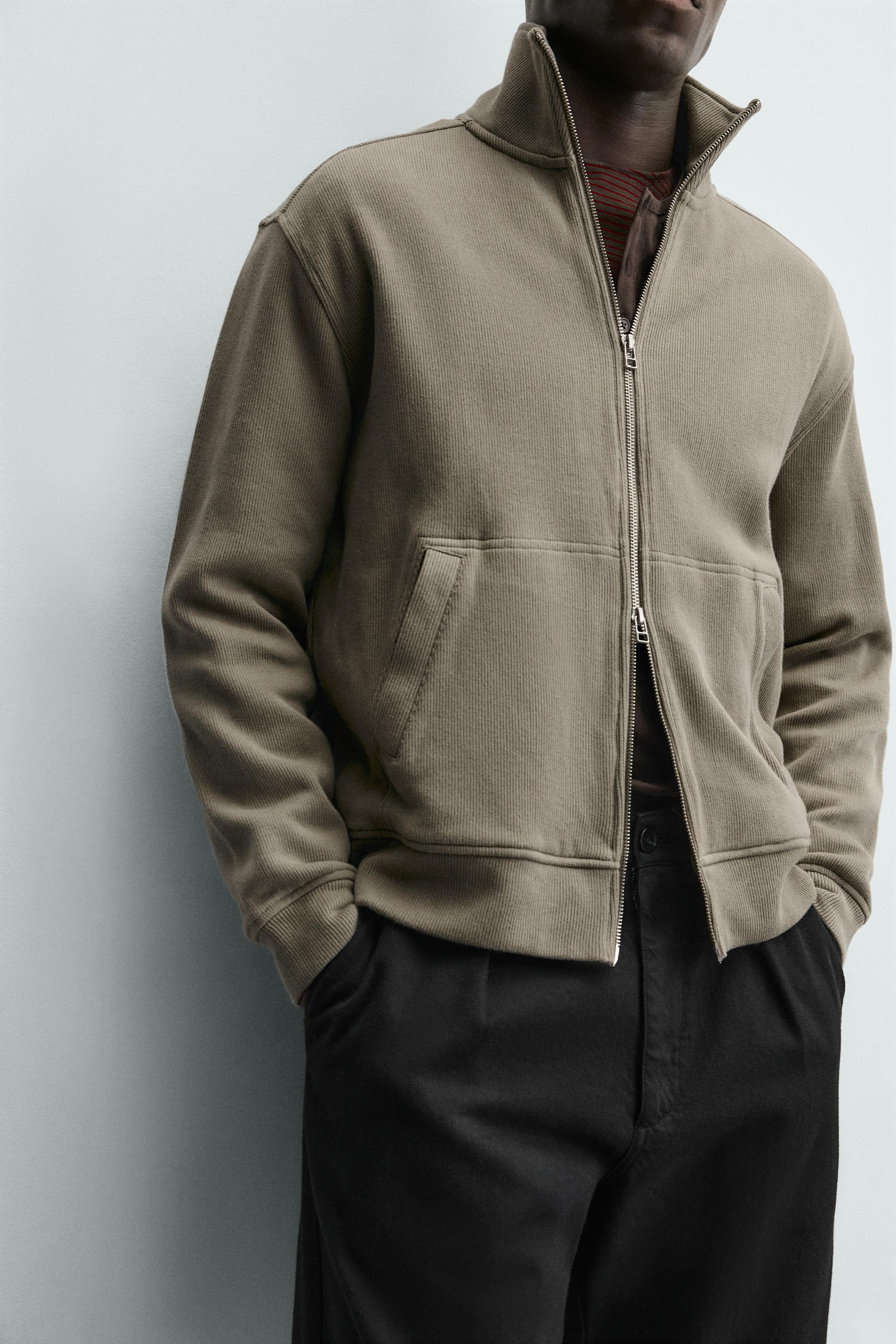 INTERLOCK RIBBED JACKET